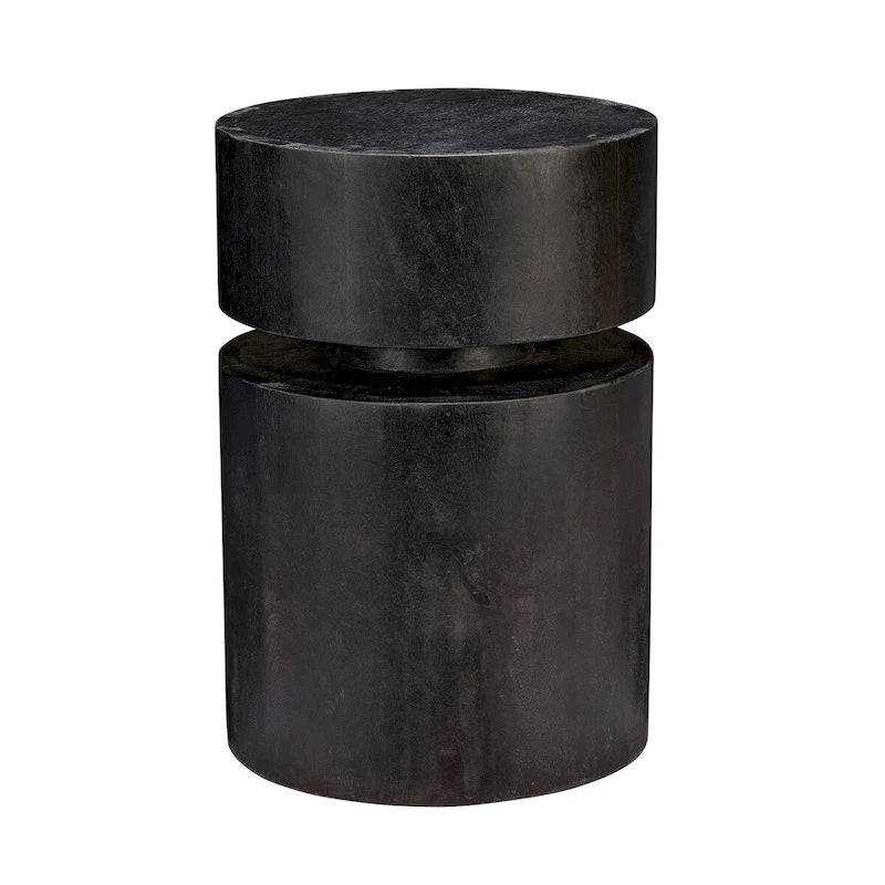 Jamie Young Dylan Wood Round Side Table
