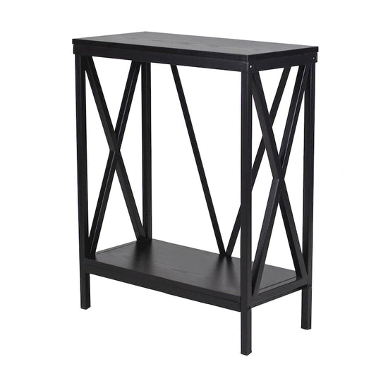 Aquatic Fundamentals 20 Gallon Steel X-Frame Aquarium Stand in Black