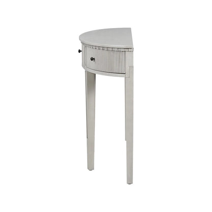 U-Style Distinctive Features of Pine Veneer Console Table