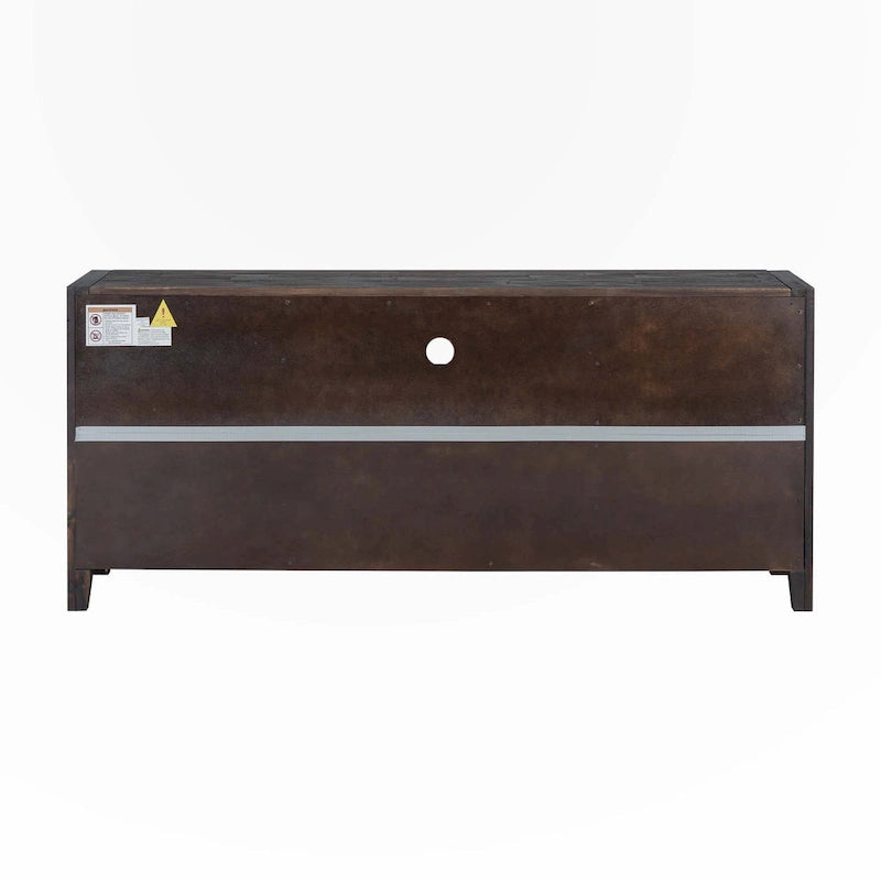 TV Stand with 6 Drawers and 3 Shelves