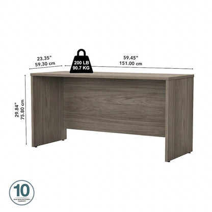 Studio C 60W x 24D Credenza Desk by Bush Business Furniture
