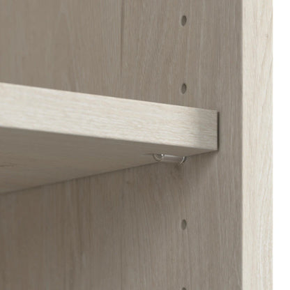 Lennox Farmhouse Desk with Hutch and Storage Cabinet by Bush Furniture