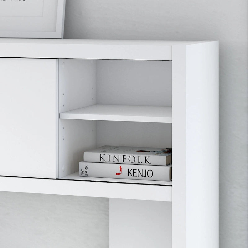 Echo L Shaped Desk with Hutch by Bush Business Furniture