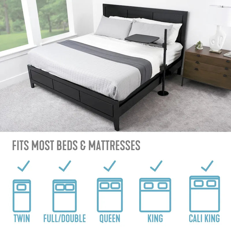 Able Life Universal Overbed Table, Adjustable Laptop Stand for Beds