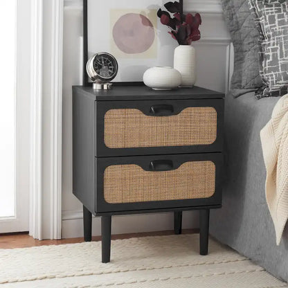 SAFAVIEH Salwa 2-Drawer Nightstand