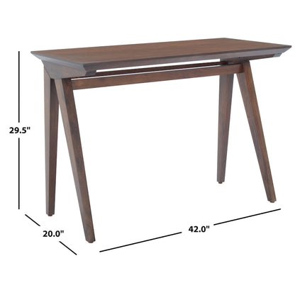 SAFAVIEH Gwen Mahogany Wood Writing Desk