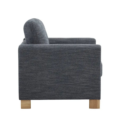 Christopher Knight Home - Harmonia Upholstered Armchair with Solid Wood Frame and Plush Cushioning