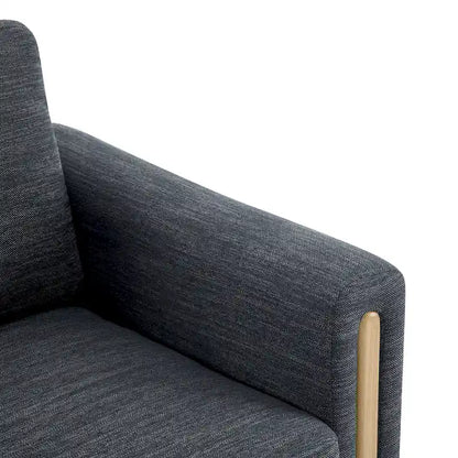 Christopher Knight Home - Harmonia Upholstered Armchair with Solid Wood Frame and Plush Cushioning