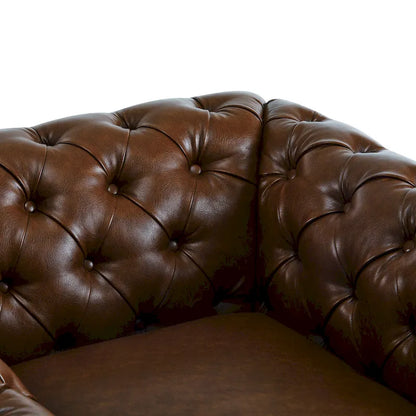 Christopher Knight Home - Chesterfield Swivel Club Chair with Deep Button Tufting and 360-Degree Rotation