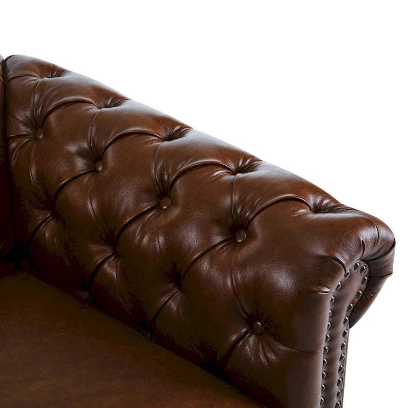Christopher Knight Home - Chesterfield Swivel Club Chair with Deep Button Tufting and 360-Degree Rotation