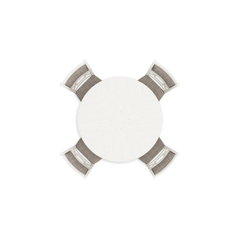 Signature Design by Ashley Erinberg White/Gray Dining Counter Table Set (Set of 5)