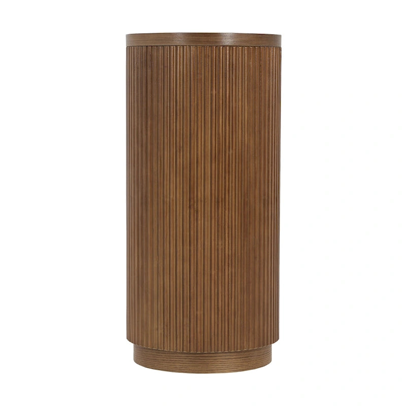 Modern Entryway Console Table - Slim Sofa Table with Open Shelf & Elegant Wood Grain, Multi-Functional Hallway Table