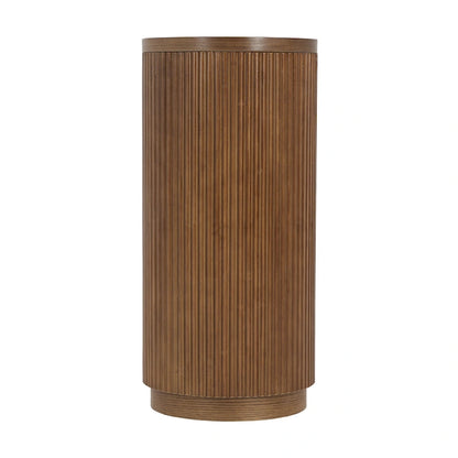 Modern Entryway Console Table - Slim Sofa Table with Open Shelf & Elegant Wood Grain, Multi-Functional Hallway Table