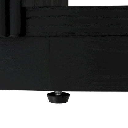 Modern Entryway Console Table - Slim Sofa Table with Open Shelf & Elegant Wood Grain, Multi-Functional Hallway Table