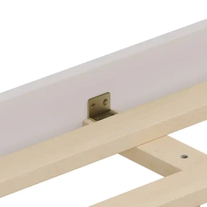 Queen LED Light Upholstered Platform Bed with Adjustable Lighting