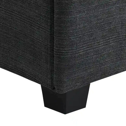 128 Chenille U-Shaped Sectional Sofa with Ottoman, 6-Seater Couch Set and Hidden Storage, USB Charging & Cup Holders