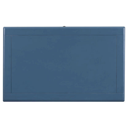 Mid-Century Modern Nightstand, Wooden Lockers with Metal Handle 3 Drawers, Entry Side Table with Solid Wood Legs