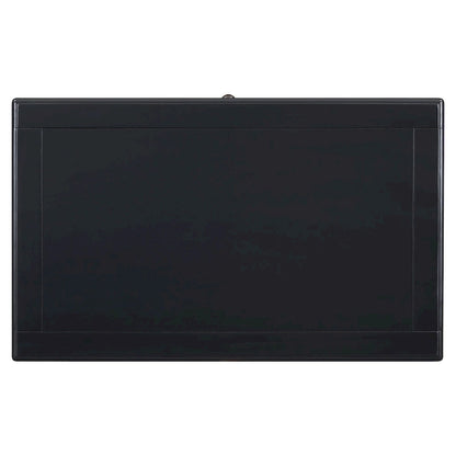 Mid-Century Modern Nightstand, Wooden Lockers with Metal Handle 3 Drawers, Entry Side Table with Solid Wood Legs