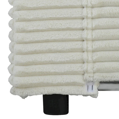 Roomfitters Oversized Loveseat Chaise Lounge Sectional Sofa Bed, Corduroy Sleeper with USB Ports, Cup Holders