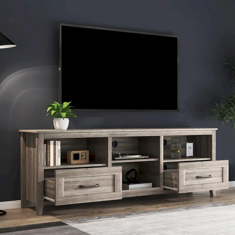 70 TV Stand with Drawers & Storage for TVs Up to 60