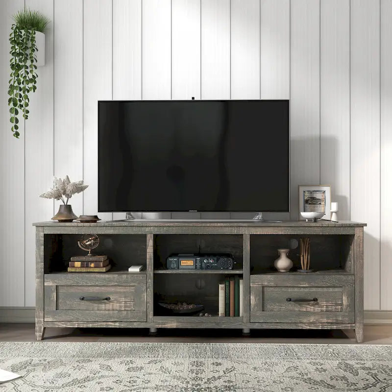 70 TV Stand with Drawers & Storage for TVs Up to 60