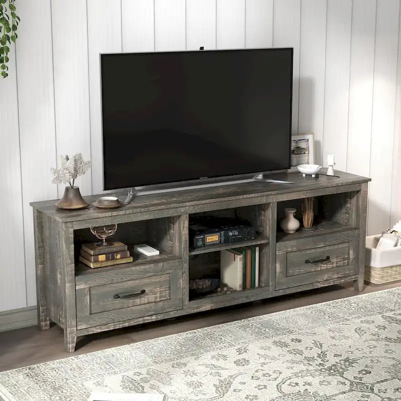 70 TV Stand with Drawers & Storage for TVs Up to 60