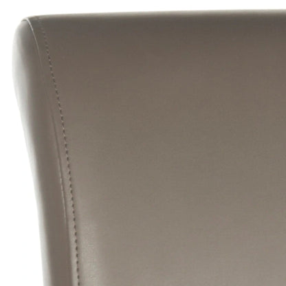 SAFAVIEH Jenelle Black Faux Leather 23-inch Counter Stool - 18.7 W x 23 D x 36.4 H - 19Wx23Dx36H