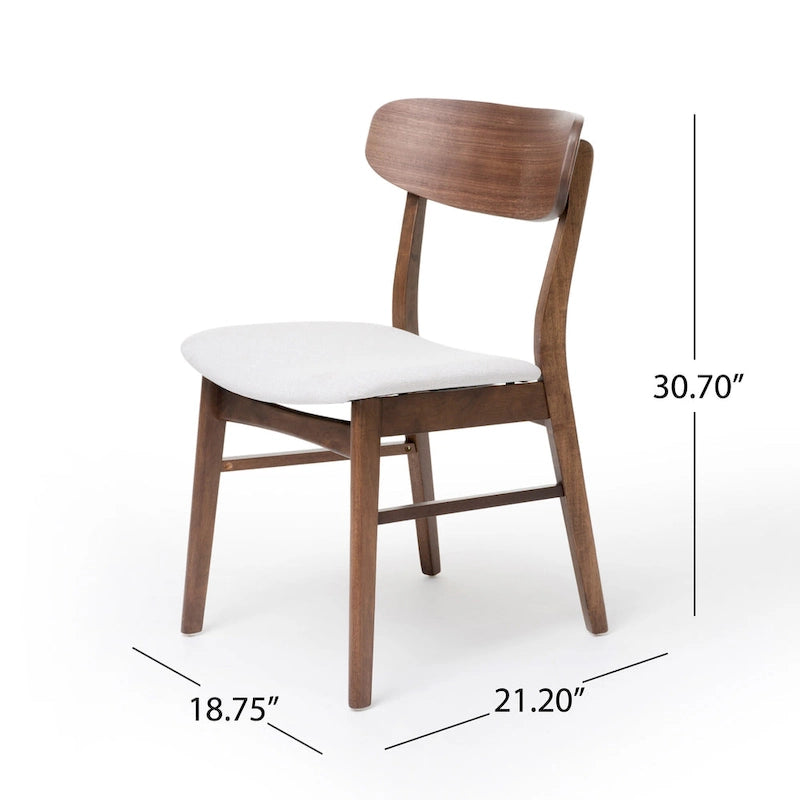 Lucious Mid-Century Modern 7 Piece Dining Set by Christopher Knight Home