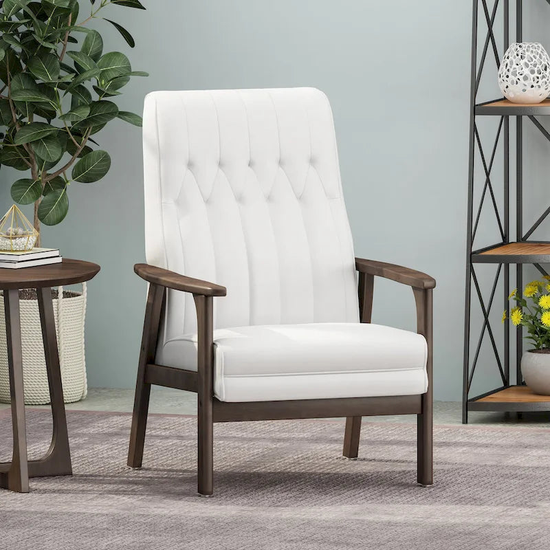 Hoye Mid-century Modern Accent Chair by Christopher Knight Home - 25.75 W x 31.50 D x 39.00 H