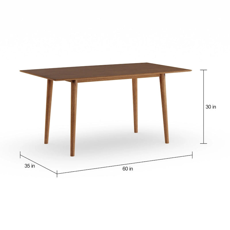 Middlebrook Skara 60-inch Mid-century Dining Table