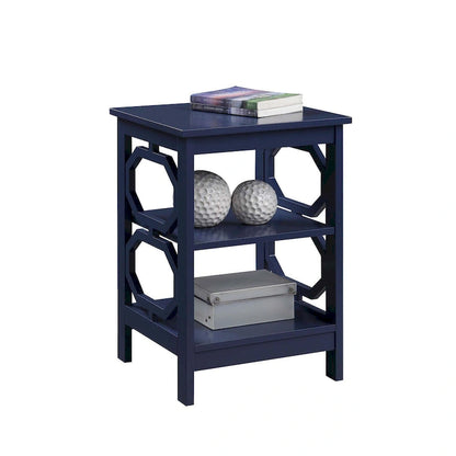 Convenience Concepts Omega End Table with Shelves