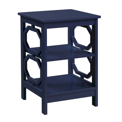 Convenience Concepts Omega End Table with Shelves