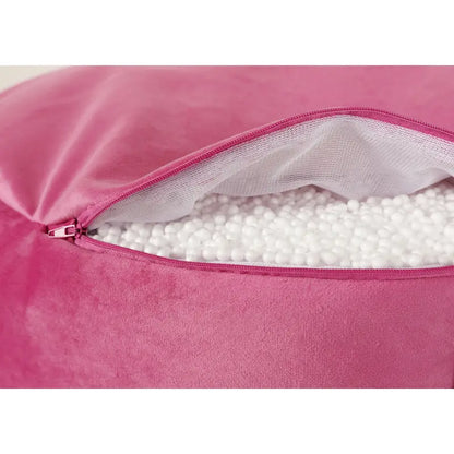 Gouchee Home Belgique Velvet Pouf Ottoman