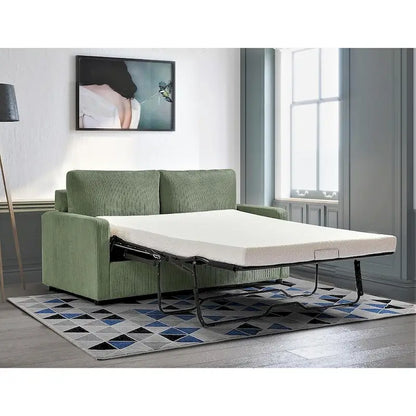 US Pride Furniture Manchester Corduroy 70 inch Square Arms Sofa Bed