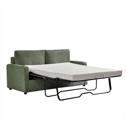 US Pride Furniture Manchester Corduroy 70 inch Square Arms Sofa Bed