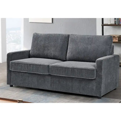US Pride Furniture Manchester Corduroy 70 inch Square Arms Sofa Bed