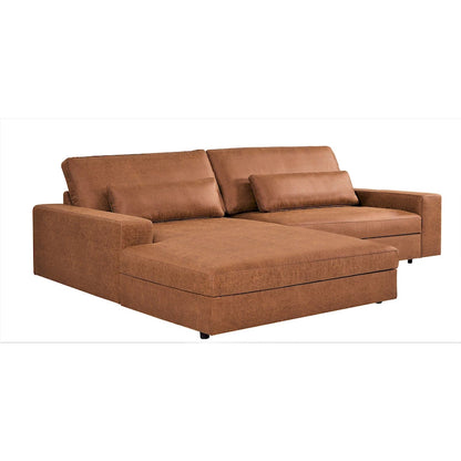 US Pride Furniture 105.52 inch Oversize Facing Chaise Sectional Sofa