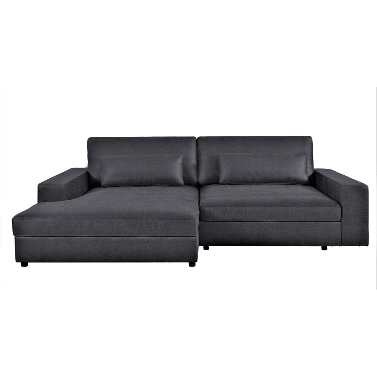 US Pride Furniture 105.52 inch Oversize Facing Chaise Sectional Sofa