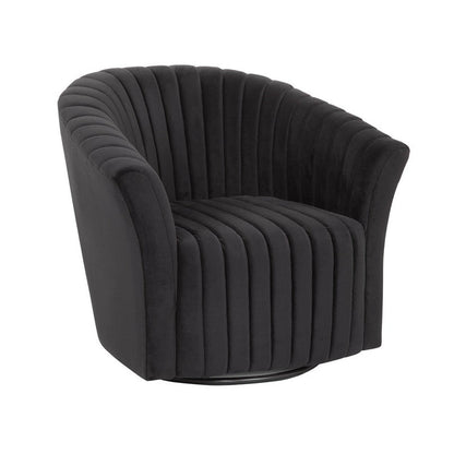 Grafton Home Sofia Velvet 360 Swivel Chair