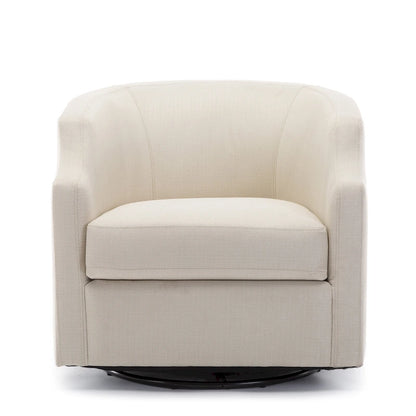 Swivel Glider Barrel Chair
