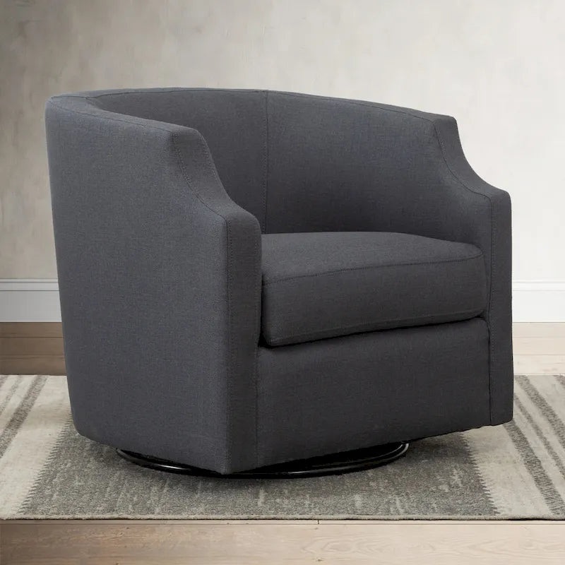 Swivel Glider Barrel Chair