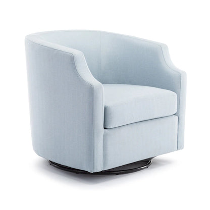 Swivel Glider Barrel Chair