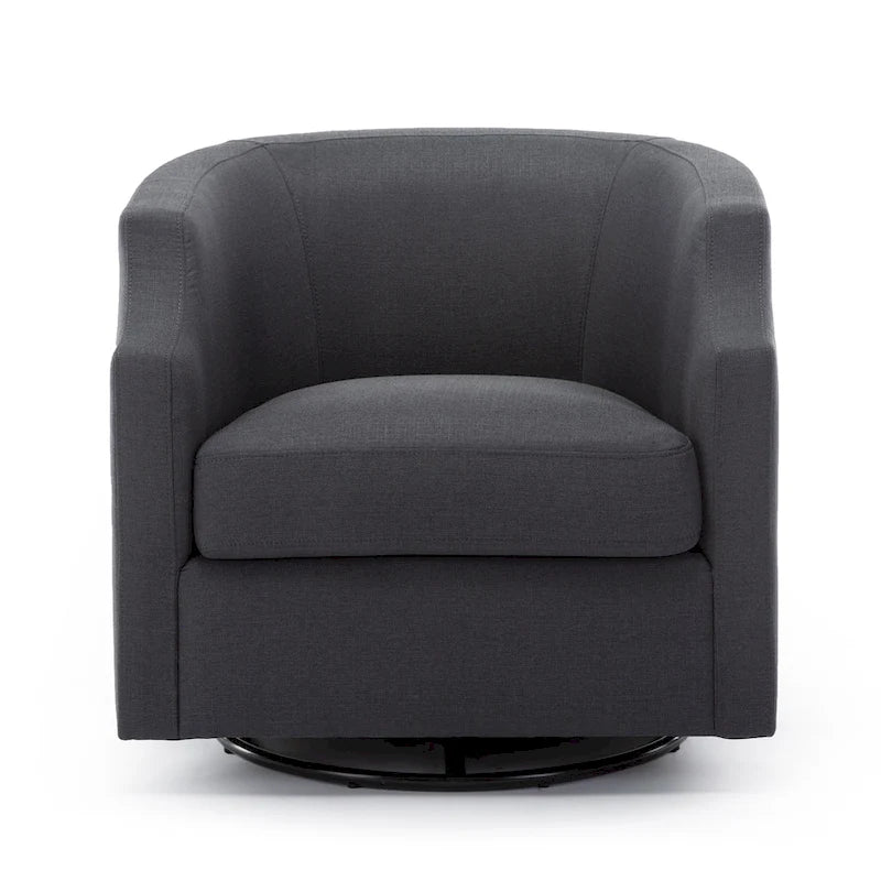 Swivel Glider Barrel Chair