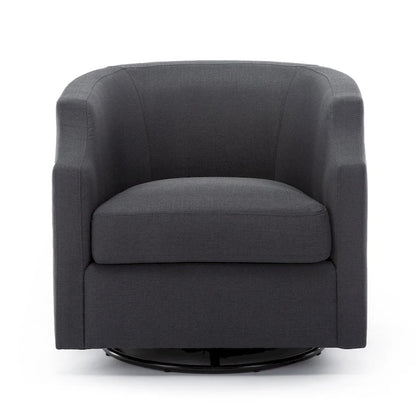 Swivel Glider Barrel Chair