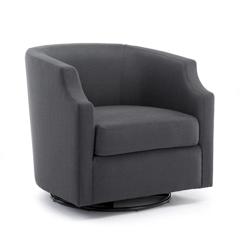 Swivel Glider Barrel Chair