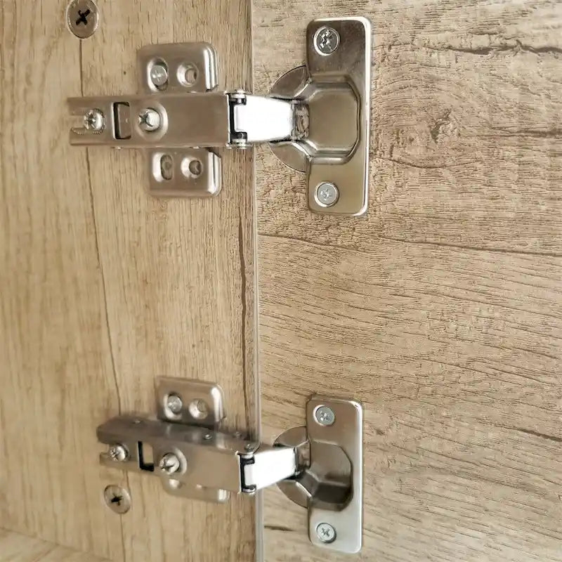 Merax TV Stand with 2 Illuminated Glass Shelves, High Gloss Entertainment Center for TVs Up to 80 - n/a