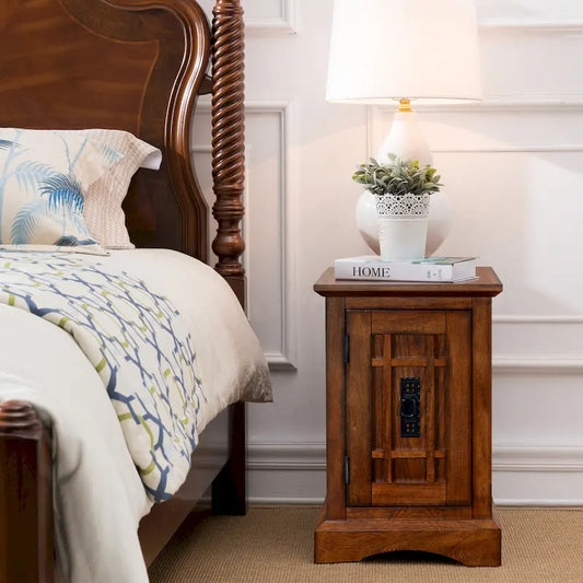 Leick Home Mission Cabinet End Table