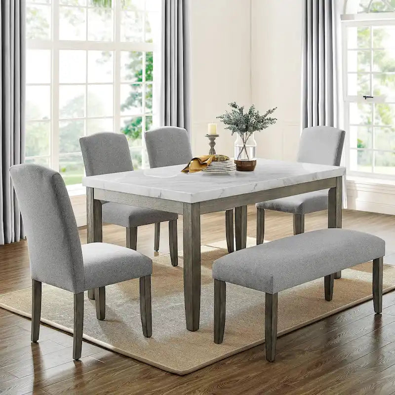 Steve Silver Ellington 6-Piece Dining Set