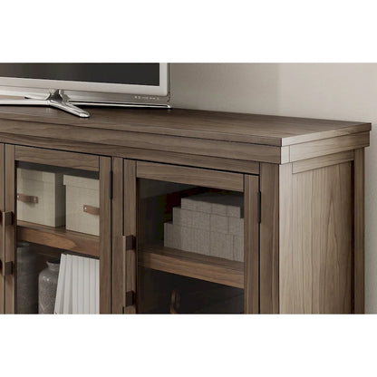 Signature Design by Ashley Boardernest Brown 85 TV Stand for TVs up to 97 - 85W x 18D x 33H