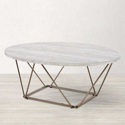 Steve Silver Ravine Marble Top Coffee Table